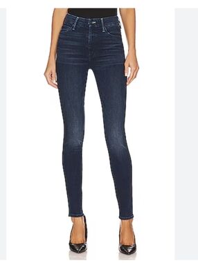 MOTHER Dark Blue High Waisted Looker In Good You Jeans SZ.30
